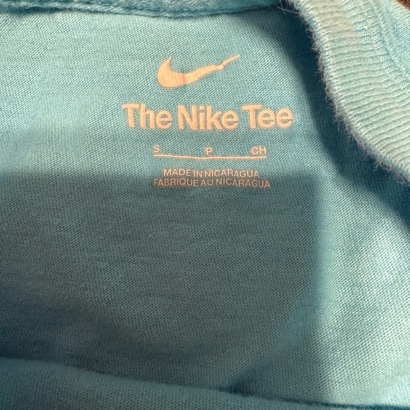 Nike Light Blue Swoosh Men's Grahpic Tee - Picture 4 of 4